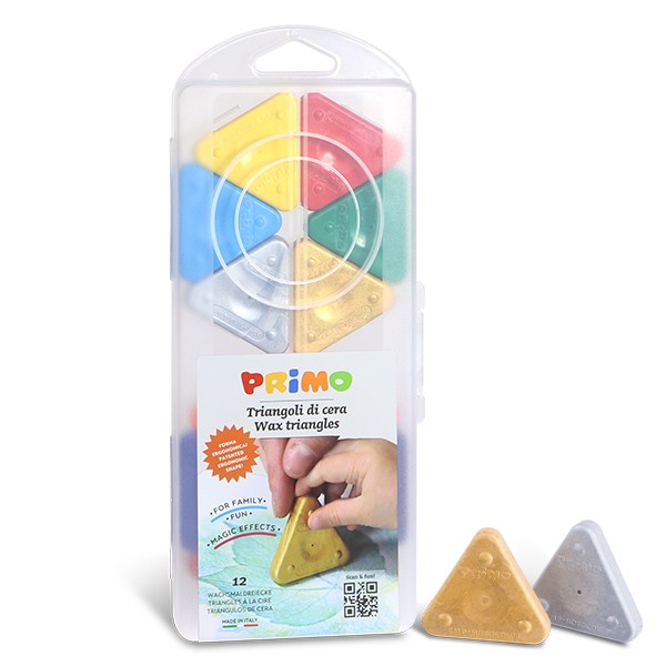 Wax triangles 12 colours