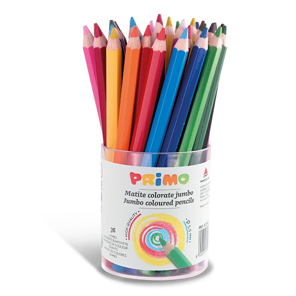 Jumbo coloured pencils 36 Jumbo