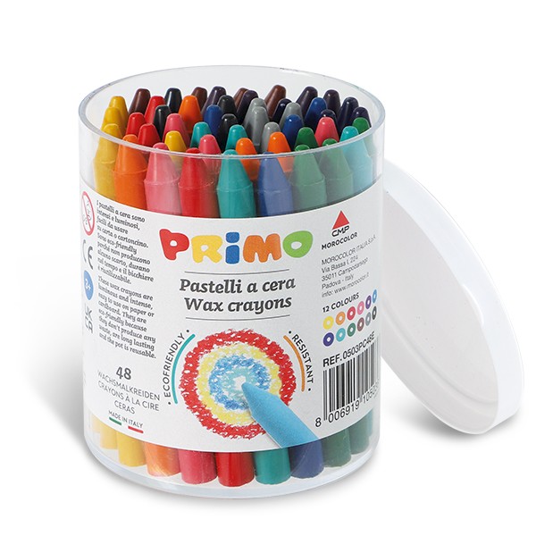 Crayons à la cire 48 couleurs