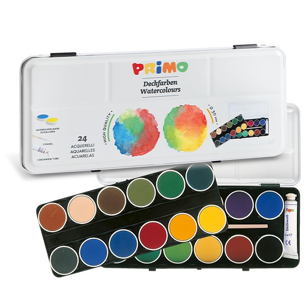 Watercolour tablets 24 colours