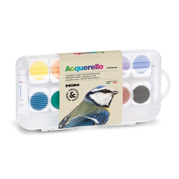 Acquerello fine 12 colori