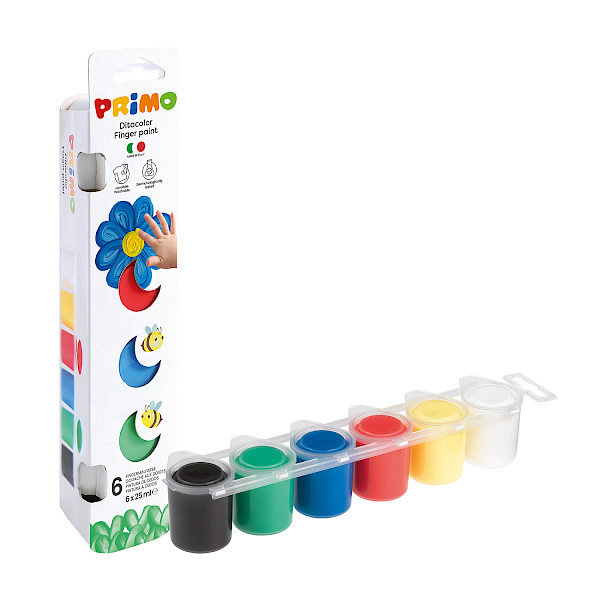 Finger paint 6 colours