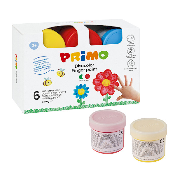 Finger paint 6 colours