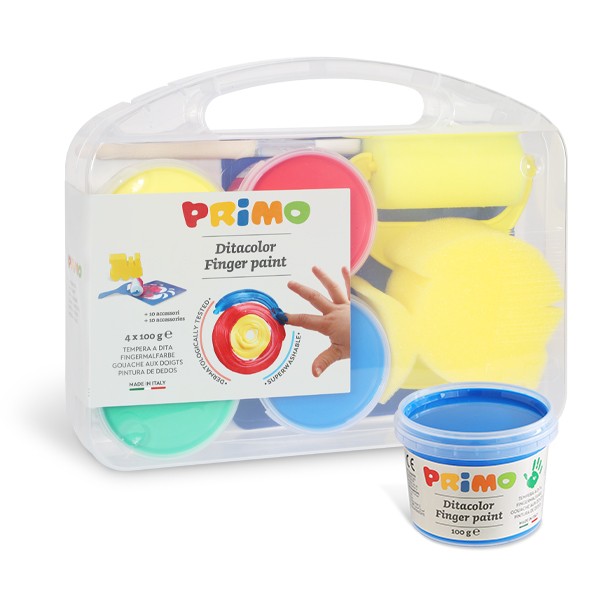 Finger paint 4 colours set