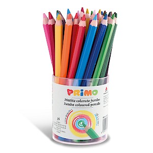 Primo 12 Matite Colorate per Bambini 3+