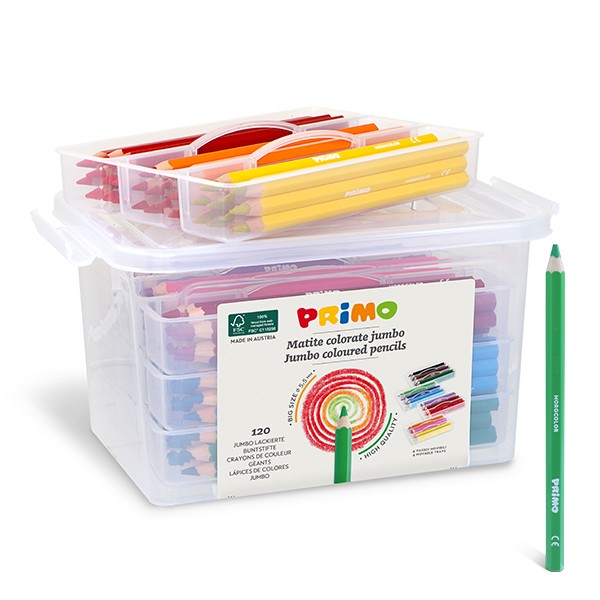 Crayons de couleur géants 120 jumbo