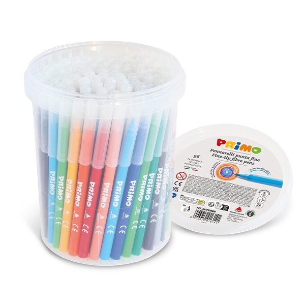 Fine tip fibre-tip pens 96 fine tip