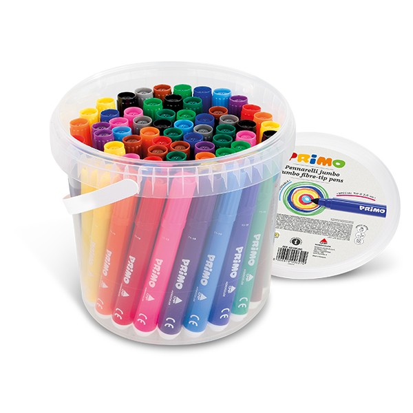 Jumbo fibre-tip pens 60 jumbo