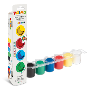 Colore a Tempera per Tessuti Giodicolor Texil Paint Nero