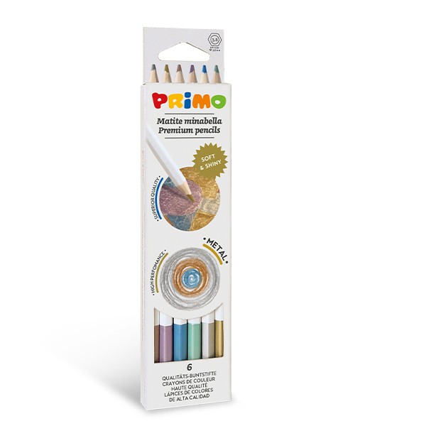 Minabella premium pencils 6 minabella metal