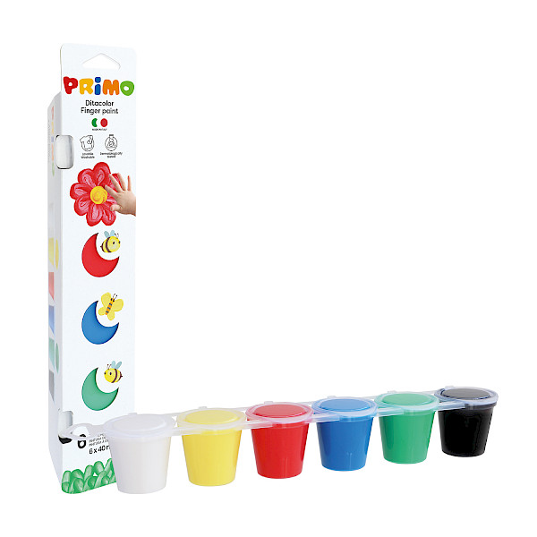 Finger paint 6 colours
