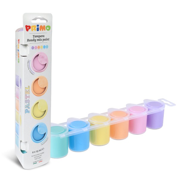 Ready-mix special colours 6 pastel colours