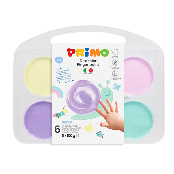 Finger paint special colours 6 colours
