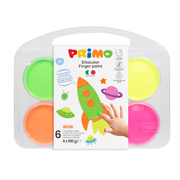 Finger paint special colours 6 colours