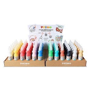 Set di colori acrilici metallizzati A-Color - Colori assortiti - 15 x 500  ml