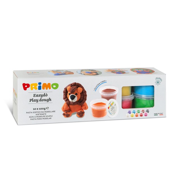 Pâte easydò gluten free 10 couleurs