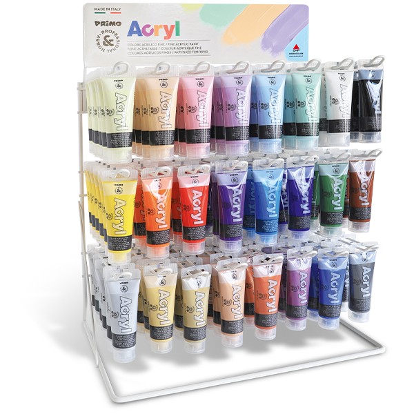 Peinture acrylique fine 144 tubes