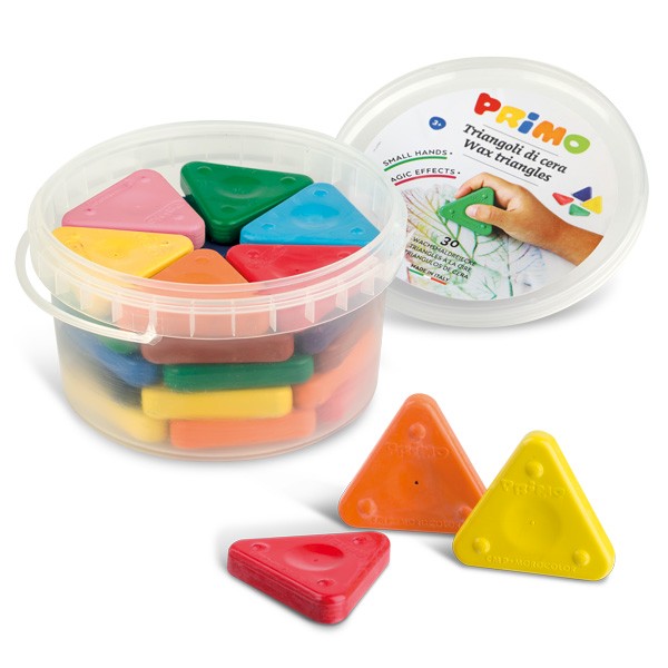 Wax triangles 30 pieces