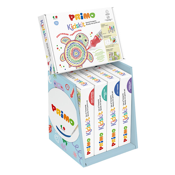 A new way of painting Espositore da banco Kidskit