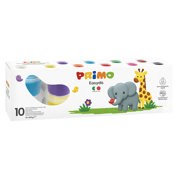 Easydò play dough 10 colours